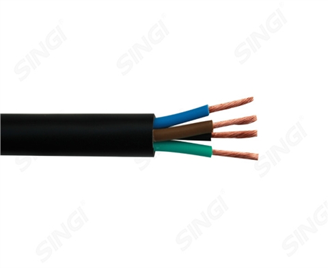 KVVR型铜导体聚氯乙烯绝缘聚氯乙烯护套控制软电缆
